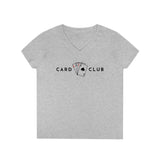 4 Aces - Card Club - Ladies' V-Neck T-Shirt