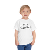 Cowboy Hat Profile - Toddler Short Sleeve Tee