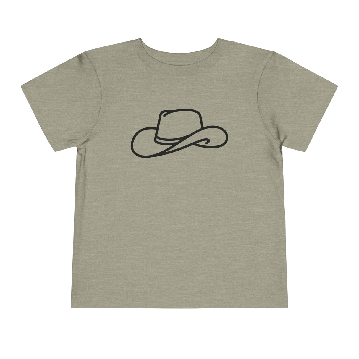 Cowboy Hat Profile - Toddler Short Sleeve Tee