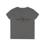 4 Aces - Card Club - Ladies' V-Neck T-Shirt