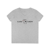 4 Aces - Card Crew - Ladies' V-Neck T-Shirt