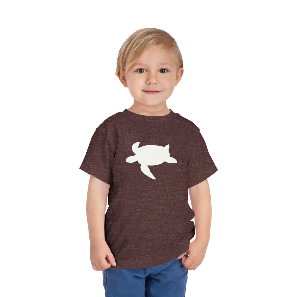 Sea Turtle Profile - Toddler Short Sleeve Tee