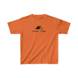 Tent - Camp Fire - Kids Heavy Cotton™ Tee