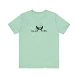 Tent and Stars - Camp Fire T-Shirt