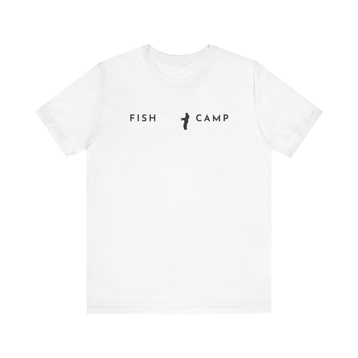 Casting Fisherman Fish Camp T-Shirt