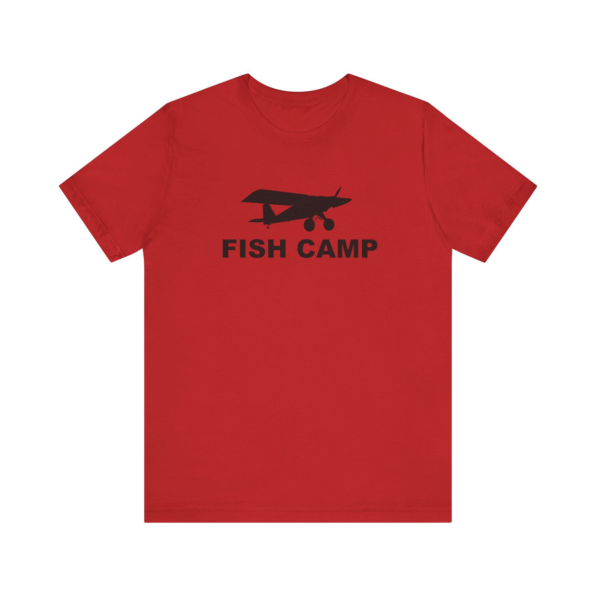 Piper Super Cub - Tundra Tires - Fish Camp T-Shirt - Alpha Series