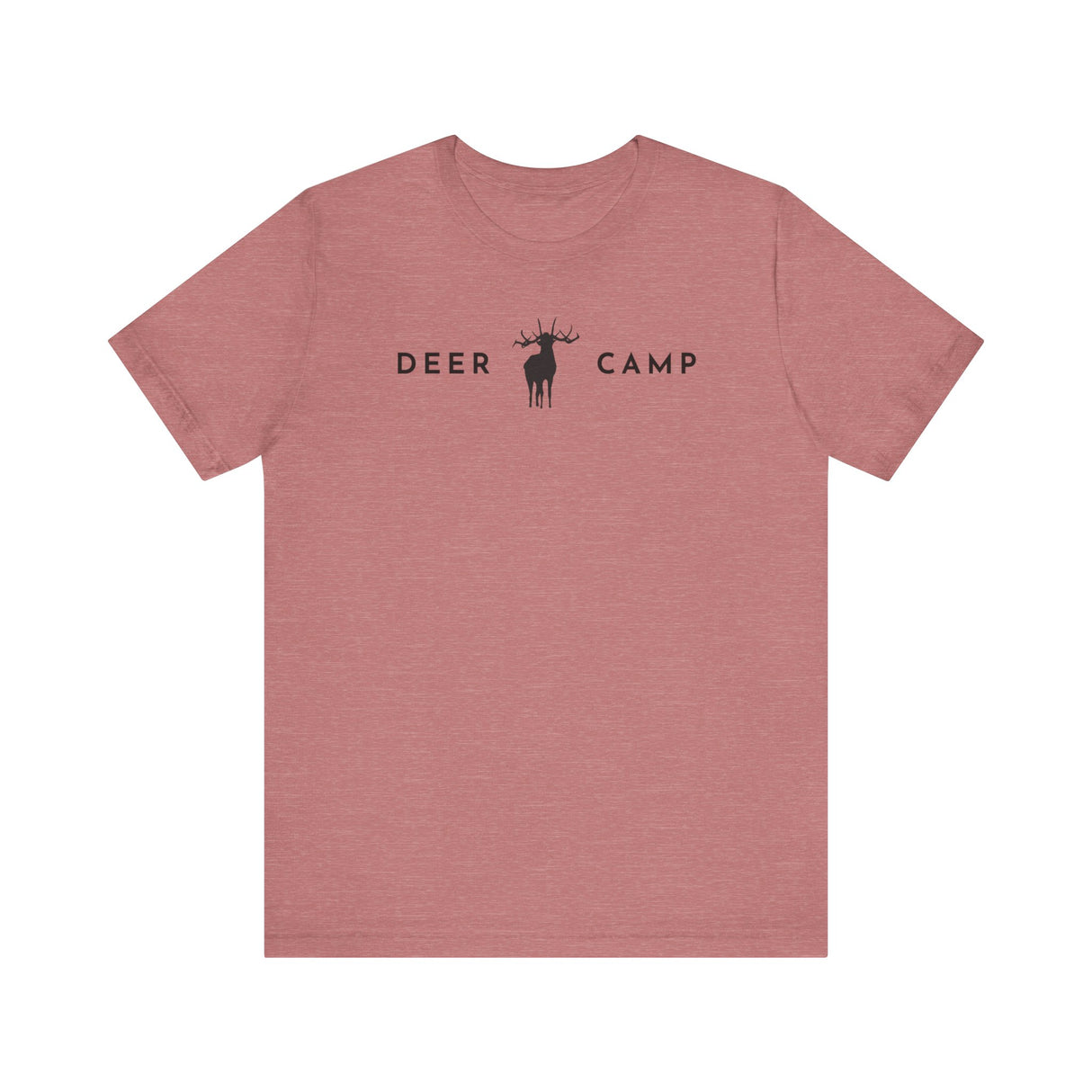 Elk front view - Deer Camp T-shirt