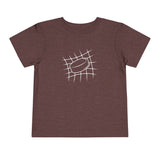 Hockey Puck in Net Profile - Toddler Short Sleeve Tee