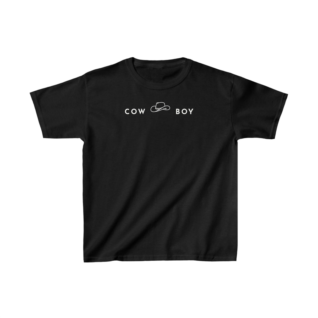 Cowboy Hat - Cowboy - Kids Heavy Cotton™ Tee