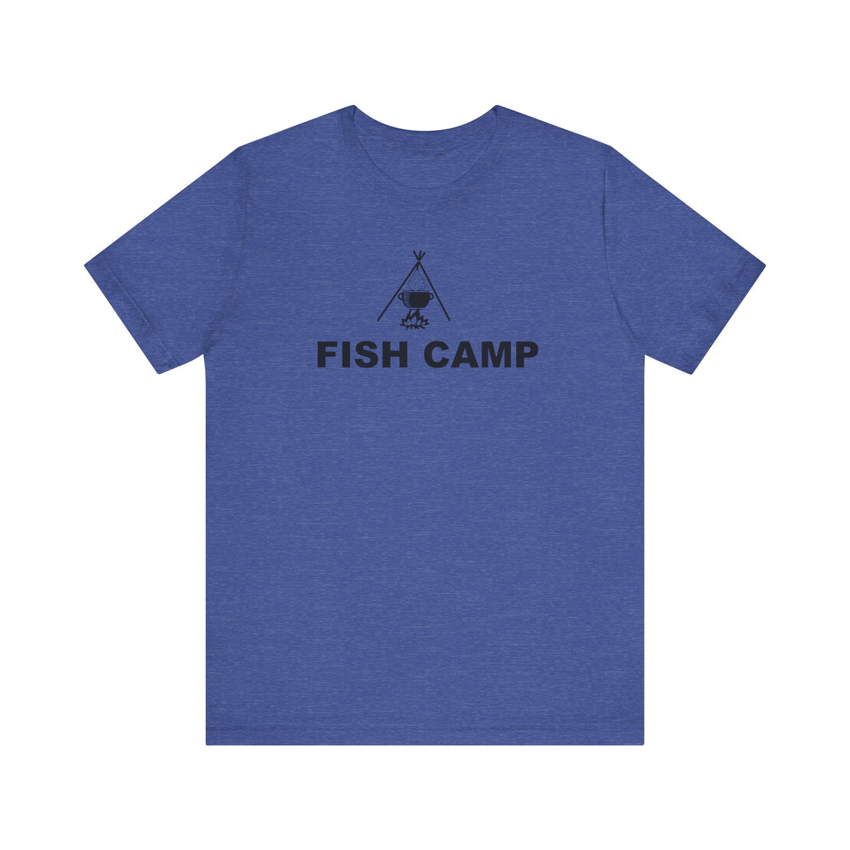 Campfire Fish Boil Fish Camp T-Shirt - Alpha Series