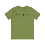 Casting Fisherman Fish Camp T-Shirt