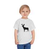 Whitetail Deer 1 Profile - Toddler Short Sleeve Tee