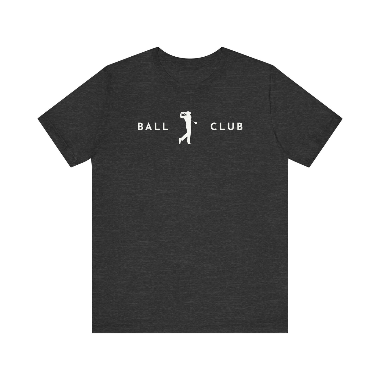 Golf Player Driving side image - Ball Club T-Shirt