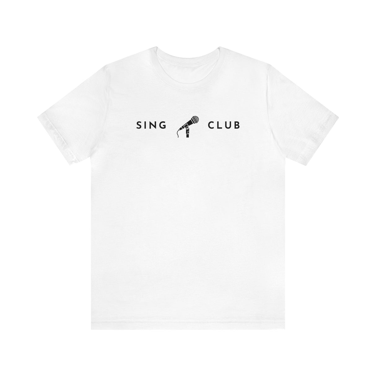 Microphone 1 - Sing Club - T-Shirt