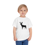 Whitetail Deer 1 Profile - Toddler Short Sleeve Tee