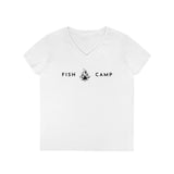 Campfire - Fish Camp- Ladies' V-Neck T-Shirt