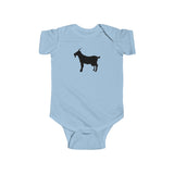 Goat Profile -  Infant Fine Jersey Bodysuit