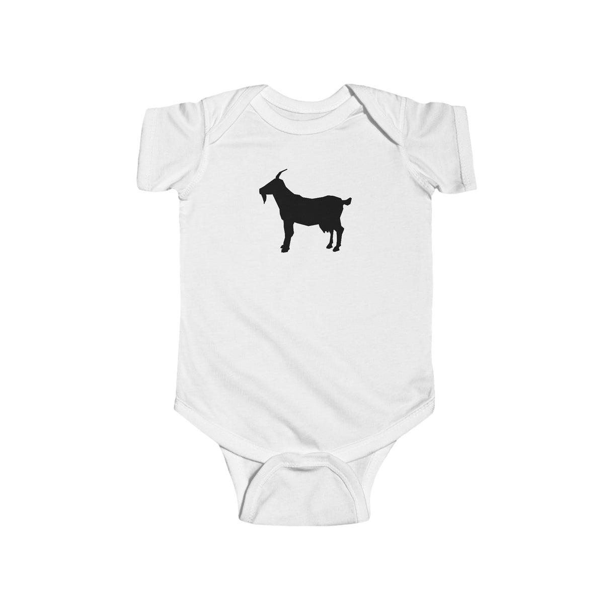 Goat Profile -  Infant Fine Jersey Bodysuit