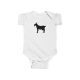 Goat Profile -  Infant Fine Jersey Bodysuit