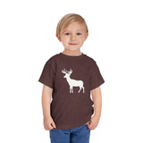 Whitetail Deer 1 Profile - Toddler Short Sleeve Tee