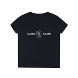 2 Jokers - Card Club - Ladies' V-Neck T-Shirt