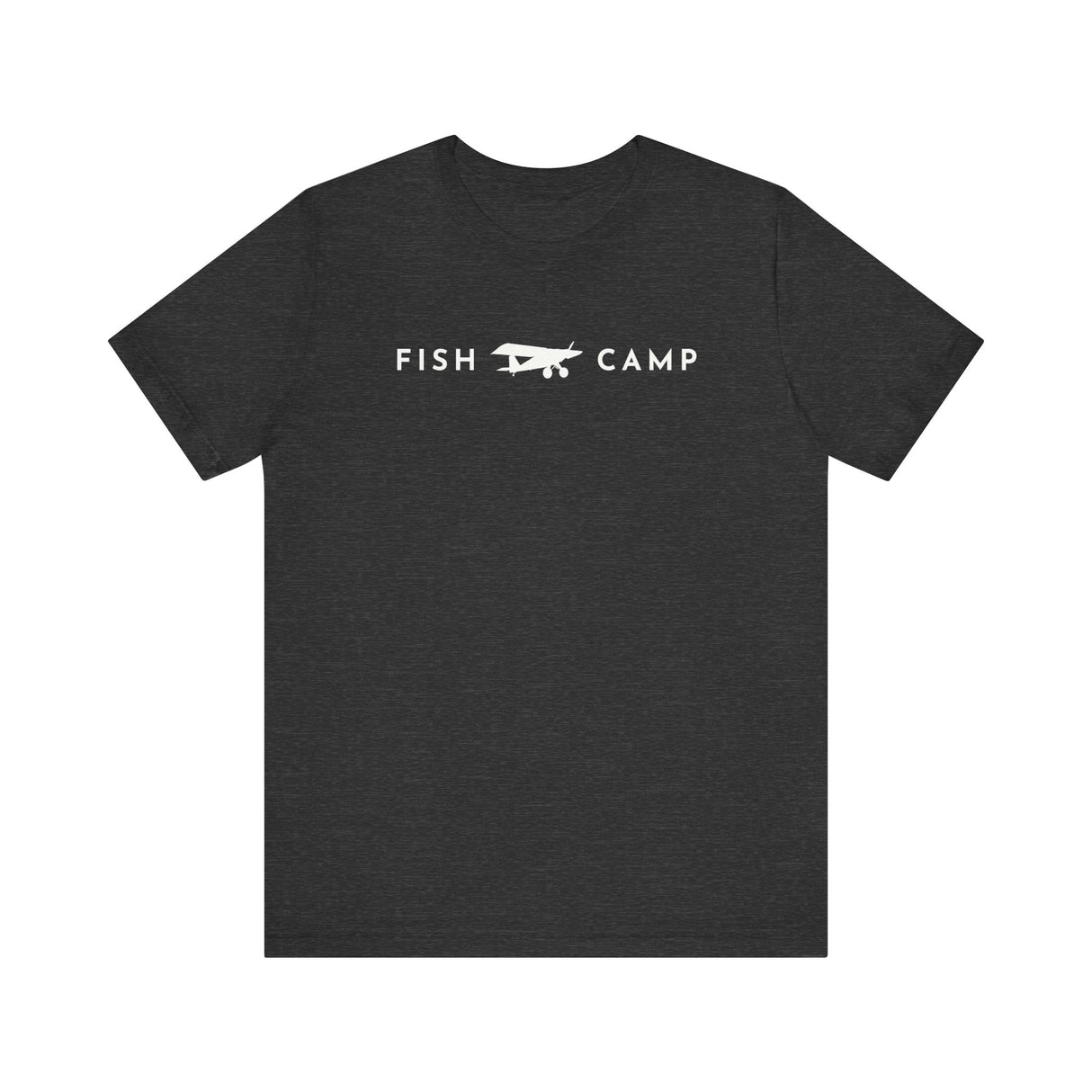 Tailwheel plane - Side View - Fish Camp T-Shirt