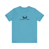 Tent and Stars - Camp Fire T-Shirt