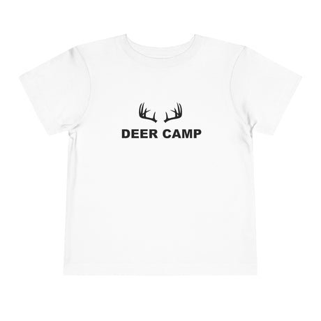 Whitetail Antlers - Deer Camp - Toddler Short Sleeve Tee