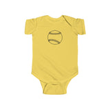 Baseball Profile -  Infant Fine Jersey Bodysuit