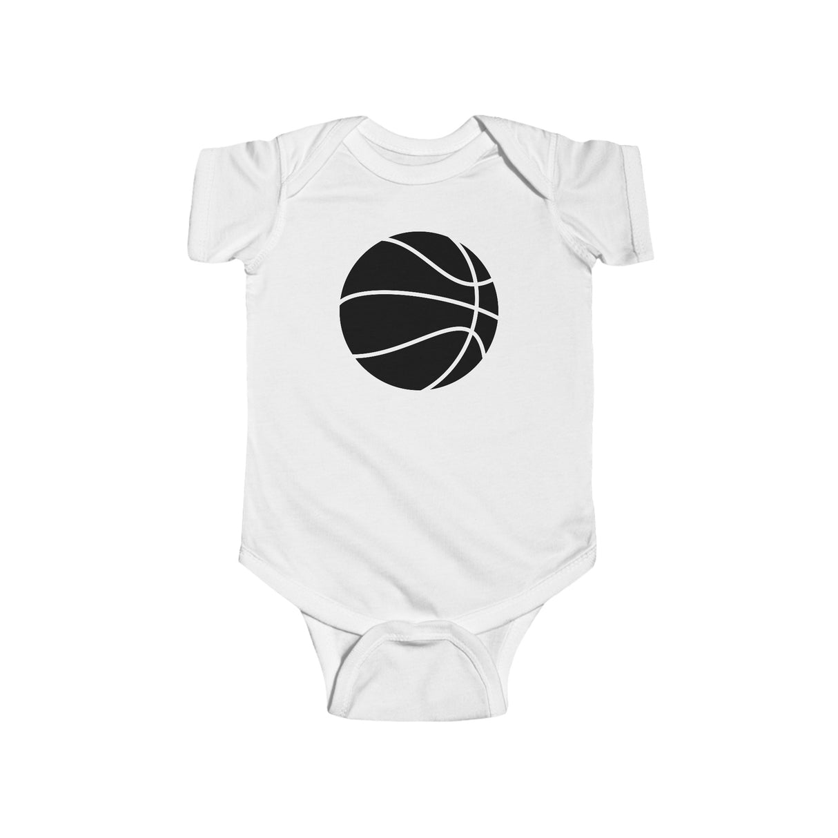 Basketball Profile -  Infant Fine Jersey Bodysuit