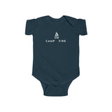 Tent - Camp Fire - Infant Fine Jersey Bodysuit