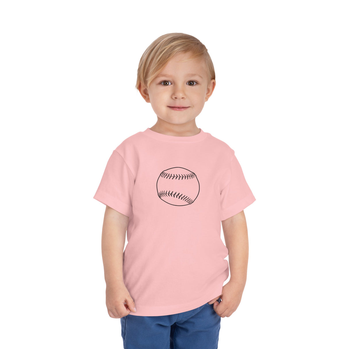 Baseball Profile - Toddler Short Sleeve Tee