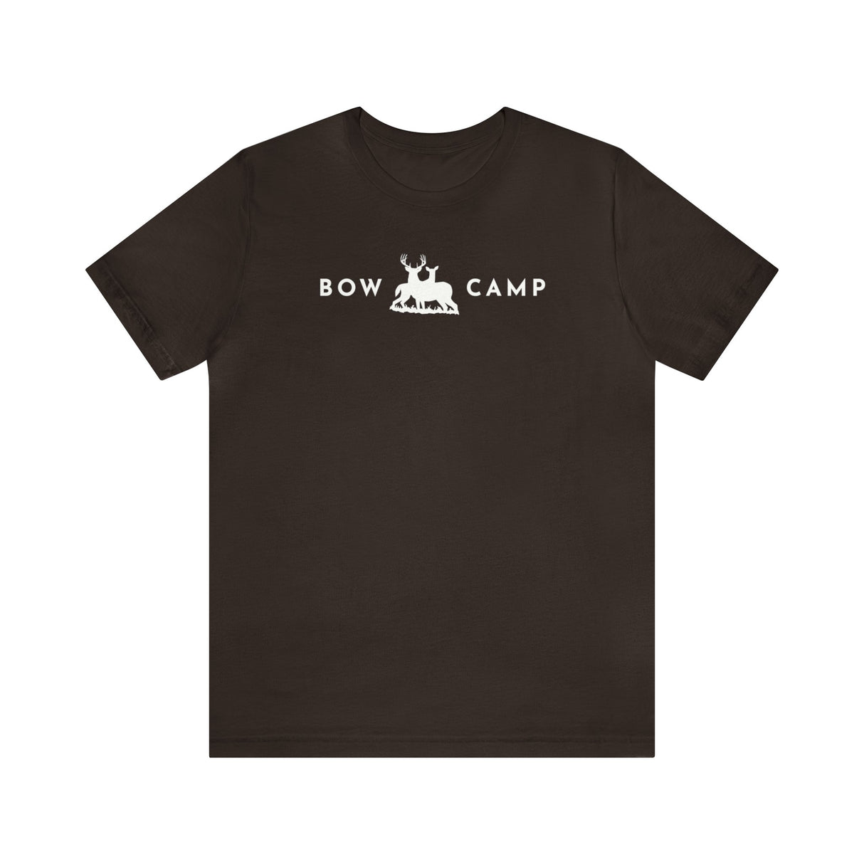 Buck and Doe - Bow Camp - Custom print on Back