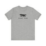 Plane tailwheel  - Camp Fire T-Shirt