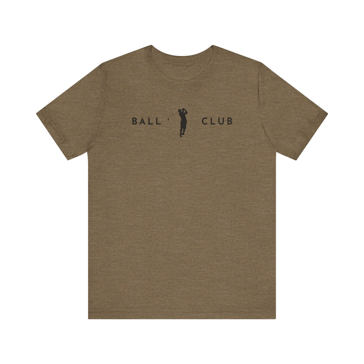 Golf Player Driver front view - Ball Club T-Shirt