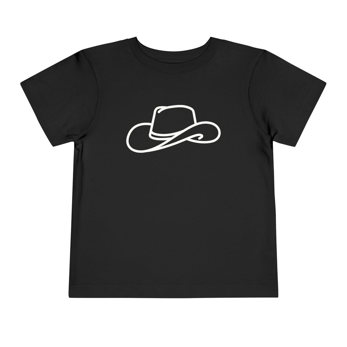 Cowboy Hat Profile - Toddler Short Sleeve Tee