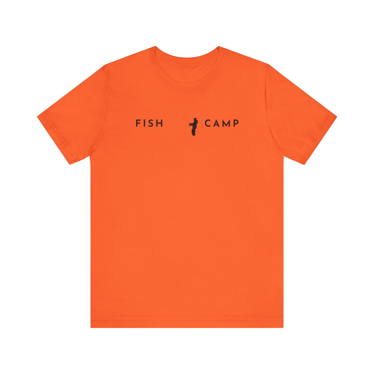 Casting Fisherman Fish Camp T-Shirt