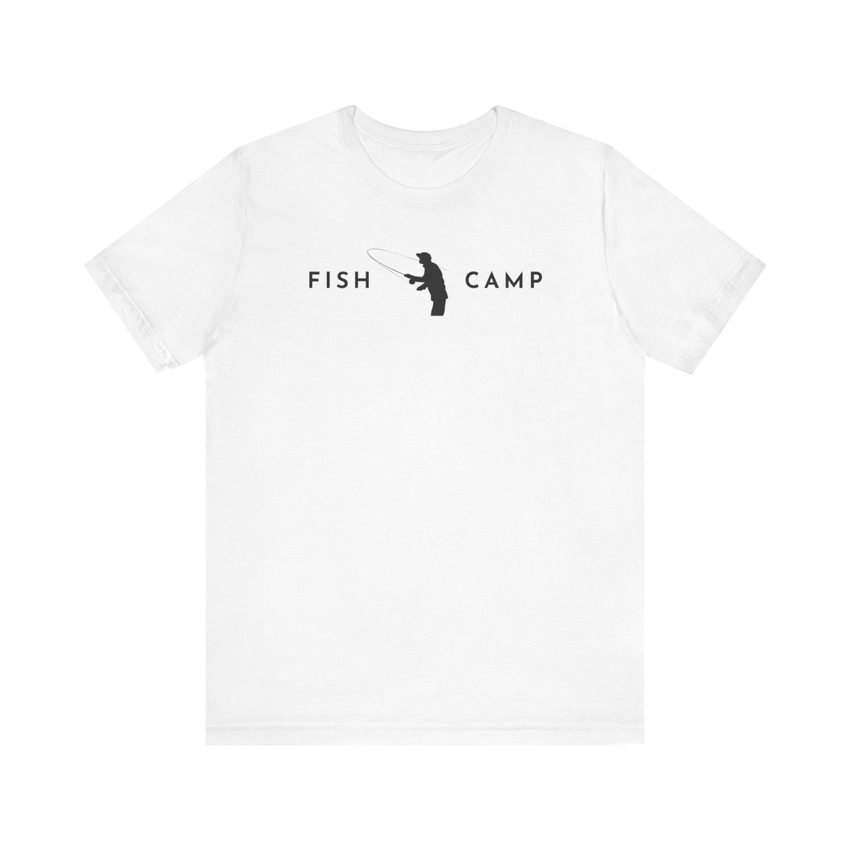 Fly Fishing Silhouette 1 Fish Camp T-Shirt