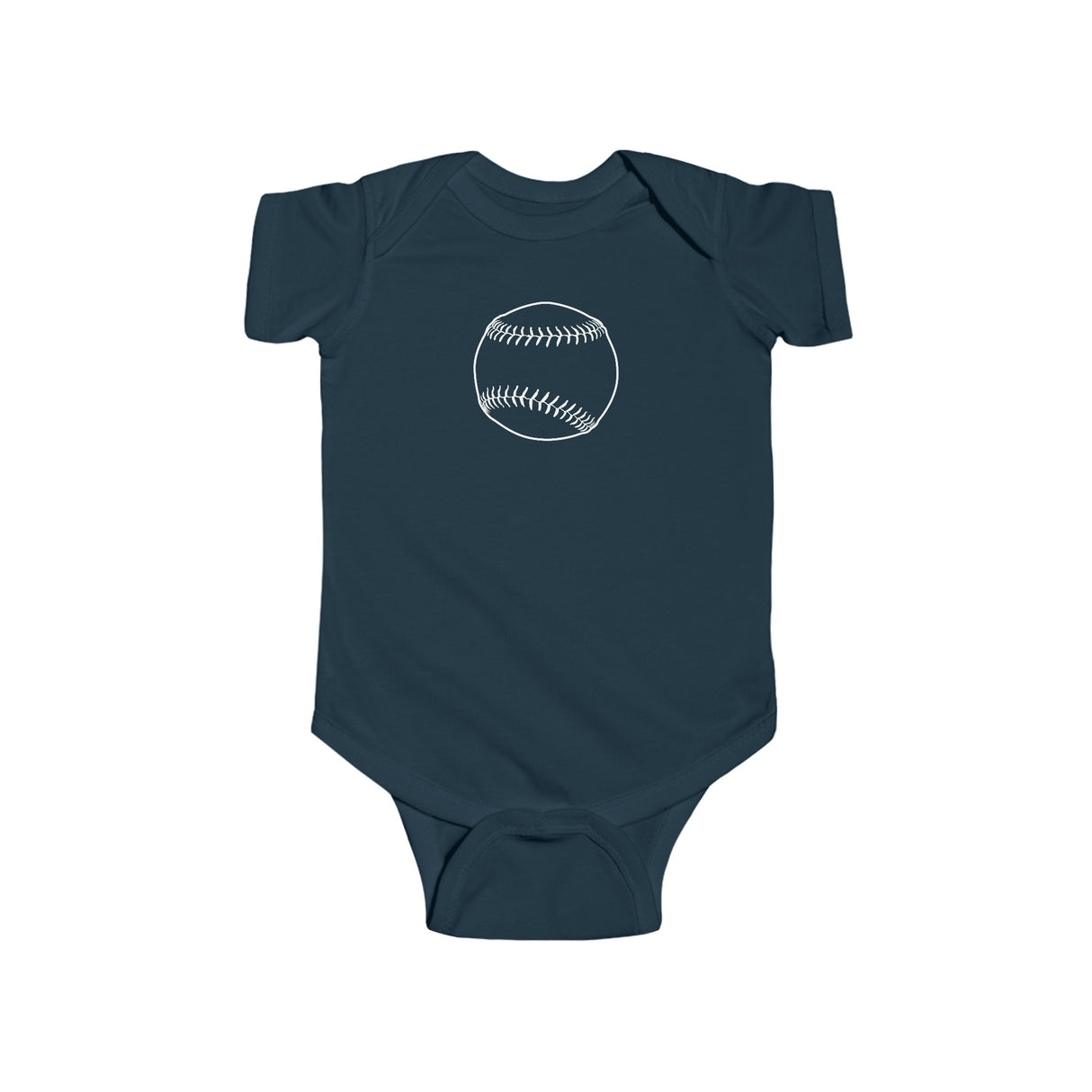 Baseball Profile -  Infant Fine Jersey Bodysuit