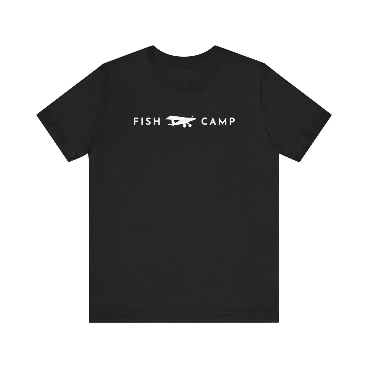 Tailwheel plane - Side View - Fish Camp T-Shirt