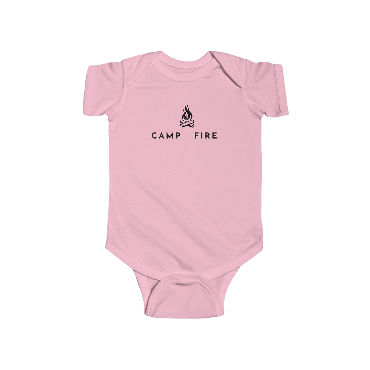 Tent - Camp Fire - Infant Fine Jersey Bodysuit