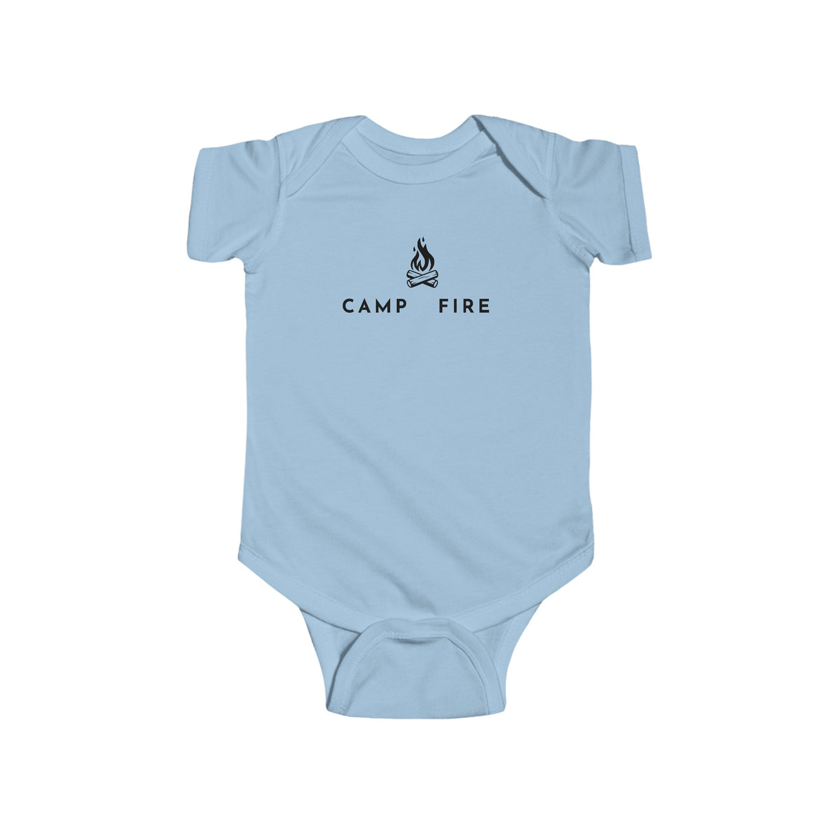 Tent - Camp Fire - Infant Fine Jersey Bodysuit