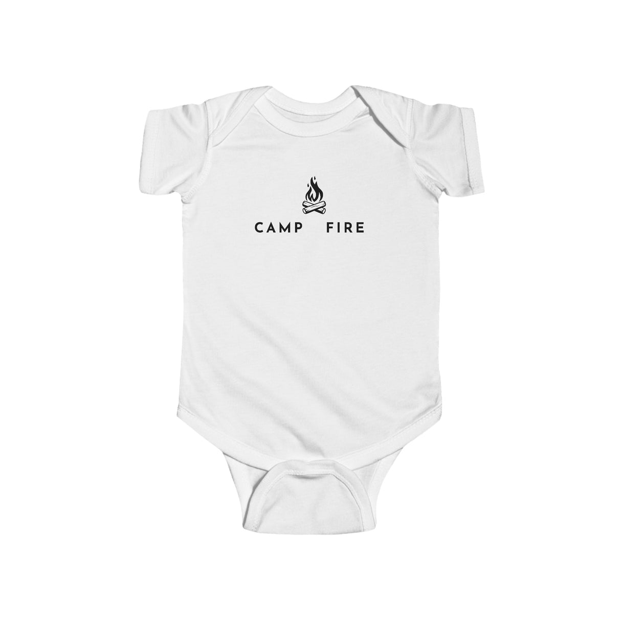 Tent - Camp Fire - Infant Fine Jersey Bodysuit