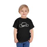 Cowboy Hat Profile - Toddler Short Sleeve Tee