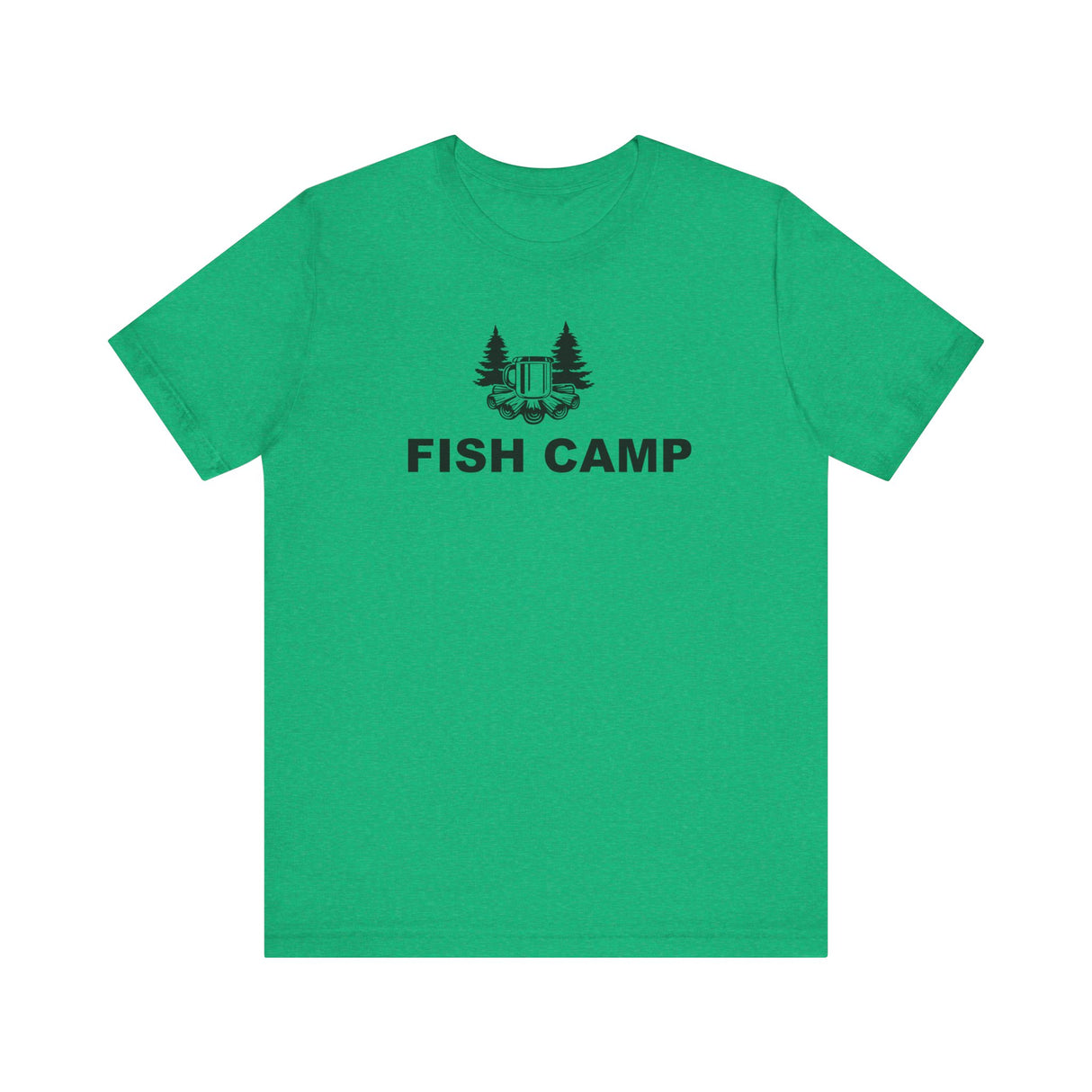 Campfire Coffee Fish Camp T-Shirt - Alpha Series