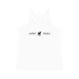 Goat Yoga - Women's Tri-Blend Racerback Tank