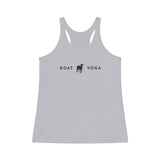 Goat Yoga - Women's Tri-Blend Racerback Tank