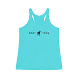 Goat Yoga - Women's Tri-Blend Racerback Tank