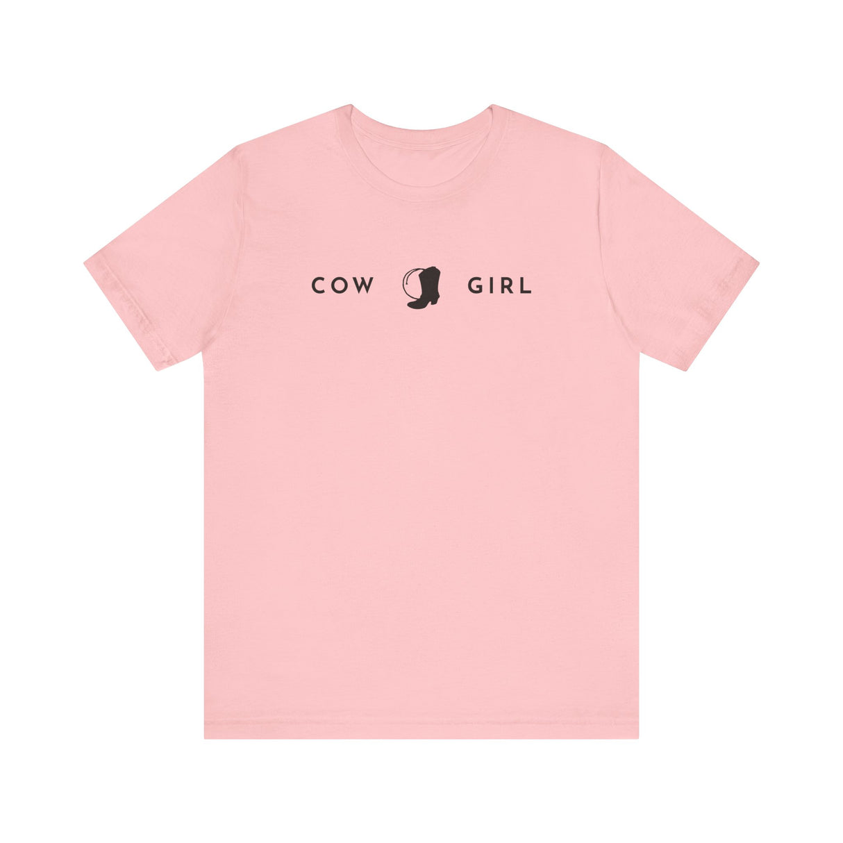 Boot and Lasso - Cow Girl T-Shirt