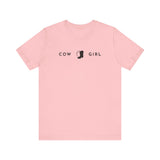 Boot and Lasso - Cow Girl T-Shirt